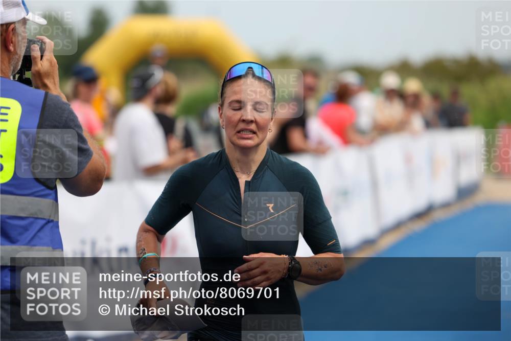 22.06.2025 - Viking Triathlon Michael Strokosch http://msf.ph/oto/8069701 22.06.2025 14:42:19 Ziel 184 meine-sportfotos.de