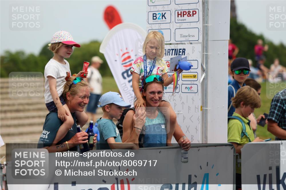 22.06.2025 - Viking Triathlon Michael Strokosch http://msf.ph/oto/8069717 22.06.2025 14:42:59 Ziel 631 meine-sportfotos.de