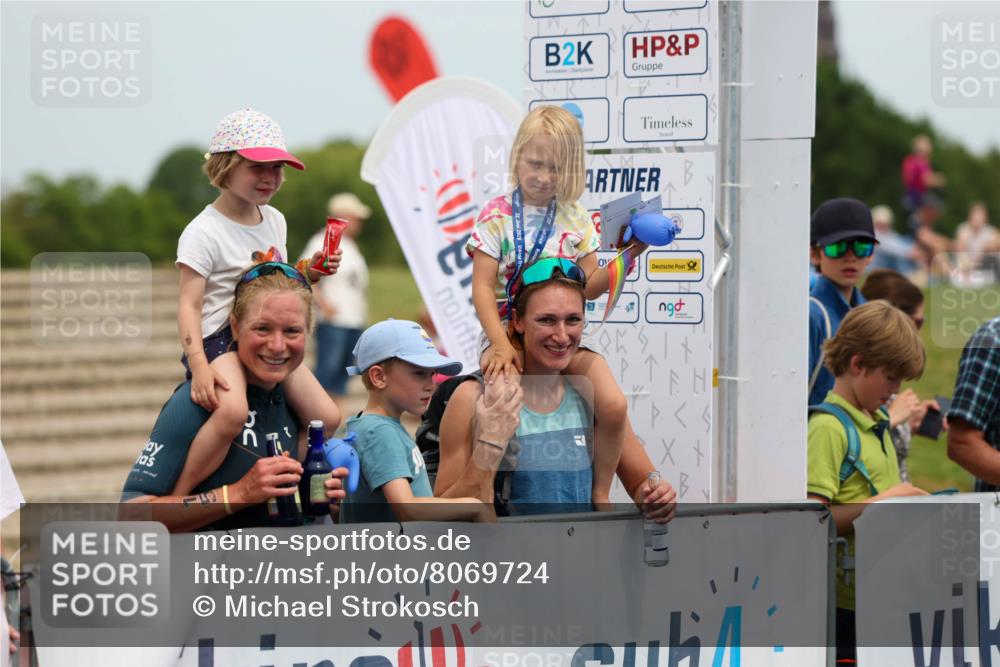 22.06.2025 - Viking Triathlon Michael Strokosch http://msf.ph/oto/8069724 22.06.2025 14:43:00 Ziel 631 meine-sportfotos.de