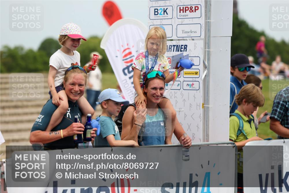 22.06.2025 - Viking Triathlon Michael Strokosch http://msf.ph/oto/8069727 22.06.2025 14:43:00 Ziel 631 meine-sportfotos.de