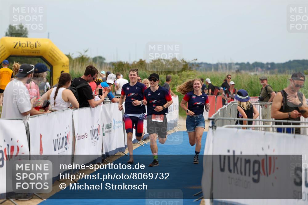 22.06.2025 - Viking Triathlon Michael Strokosch http://msf.ph/oto/8069732 22.06.2025 14:43:02 Ziel 631 meine-sportfotos.de
