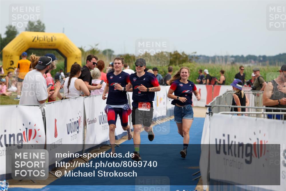 22.06.2025 - Viking Triathlon Michael Strokosch http://msf.ph/oto/8069740 22.06.2025 14:43:03 Ziel 631 meine-sportfotos.de