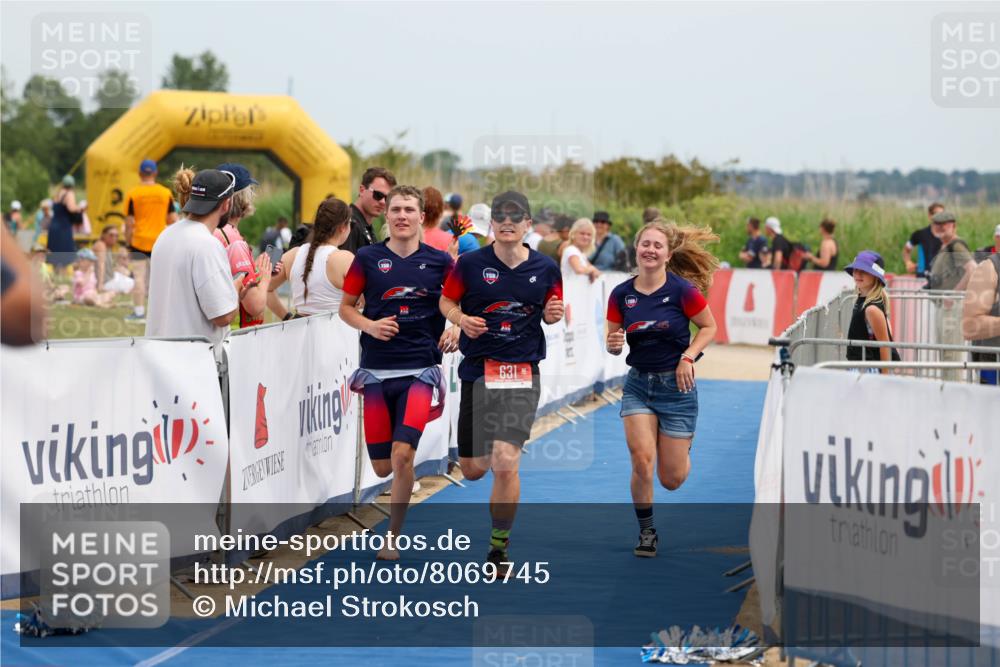 22.06.2025 - Viking Triathlon Michael Strokosch http://msf.ph/oto/8069745 22.06.2025 14:43:03 Ziel 631 meine-sportfotos.de