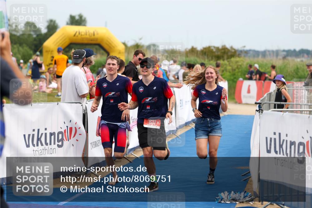 22.06.2025 - Viking Triathlon Michael Strokosch http://msf.ph/oto/8069751 22.06.2025 14:43:04 Ziel 631 meine-sportfotos.de