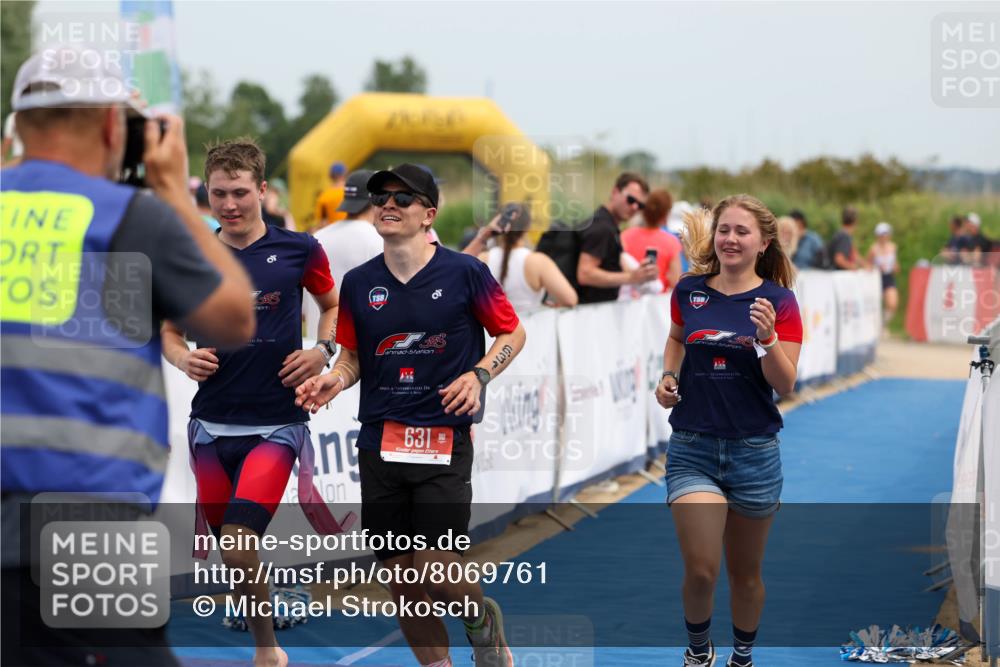 22.06.2025 - Viking Triathlon Michael Strokosch http://msf.ph/oto/8069761 22.06.2025 14:43:05 Ziel 631 meine-sportfotos.de