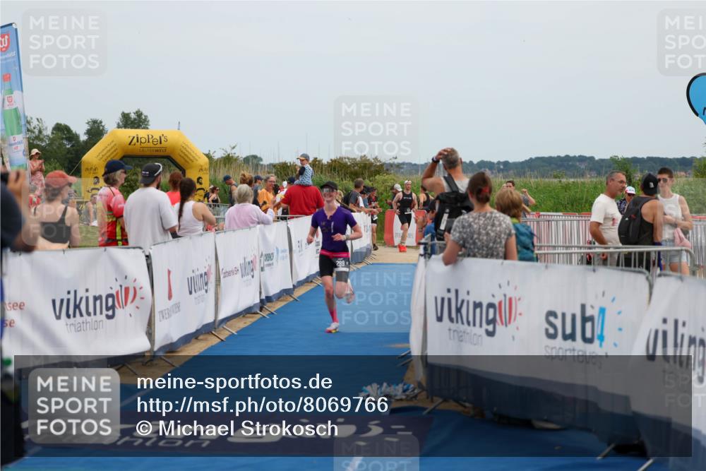 22.06.2025 - Viking Triathlon Michael Strokosch http://msf.ph/oto/8069766 22.06.2025 14:47:03 Ziel 299 meine-sportfotos.de