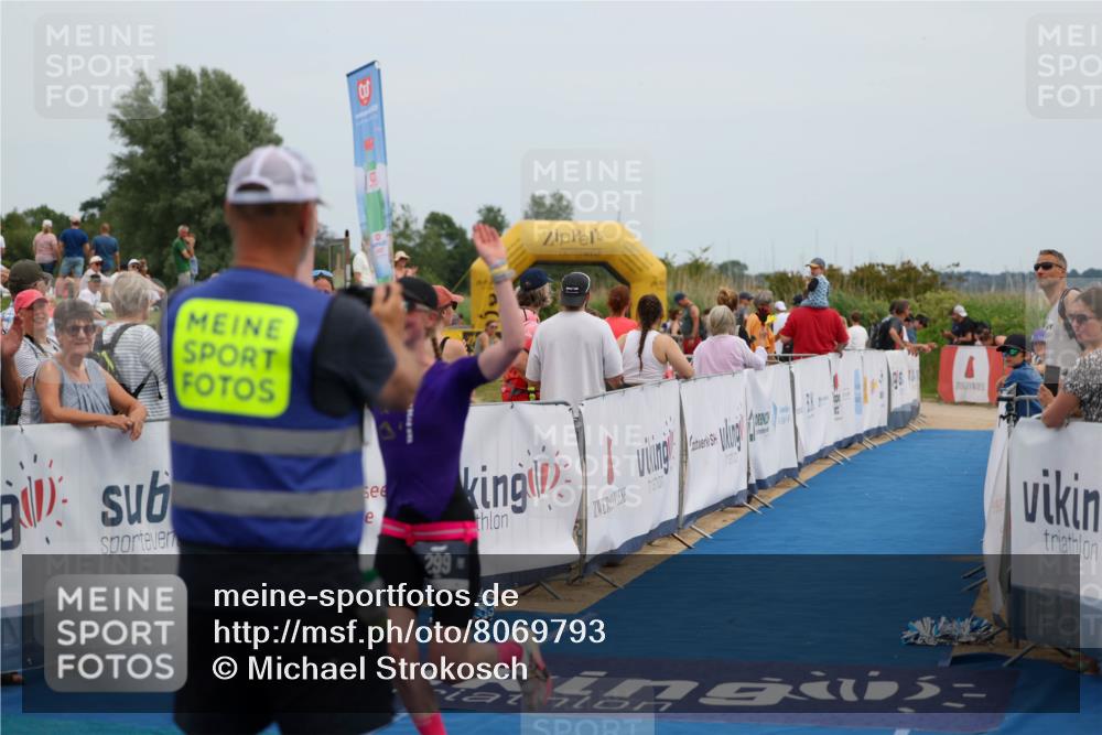 22.06.2025 - Viking Triathlon Michael Strokosch http://msf.ph/oto/8069793 22.06.2025 14:47:05 Ziel 299 meine-sportfotos.de
