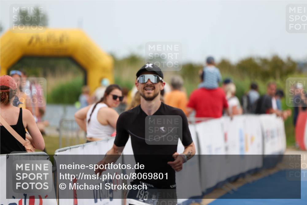 22.06.2025 - Viking Triathlon Michael Strokosch http://msf.ph/oto/8069801 22.06.2025 14:48:34 Ziel 193 meine-sportfotos.de