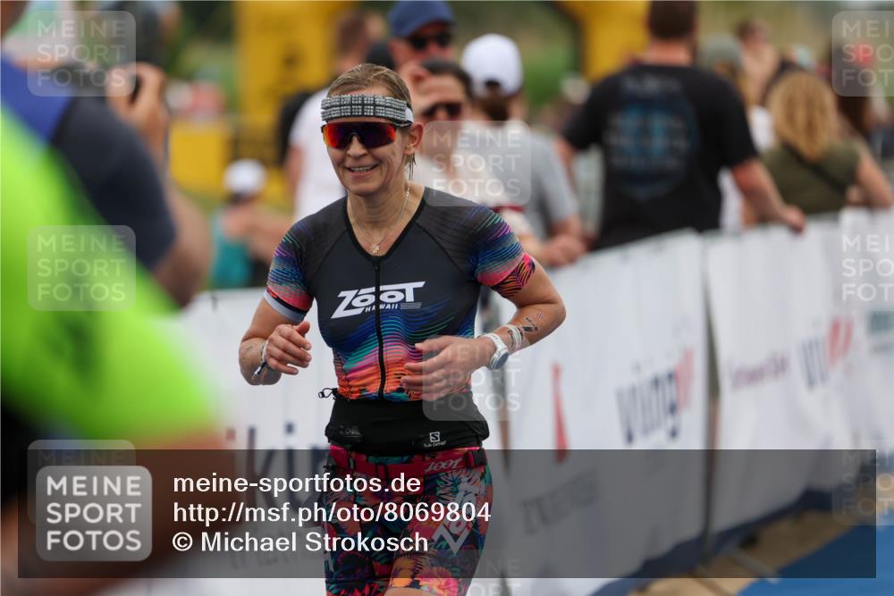 22.06.2025 - Viking Triathlon Michael Strokosch http://msf.ph/oto/8069804 22.06.2025 15:19:01 Ziel  meine-sportfotos.de