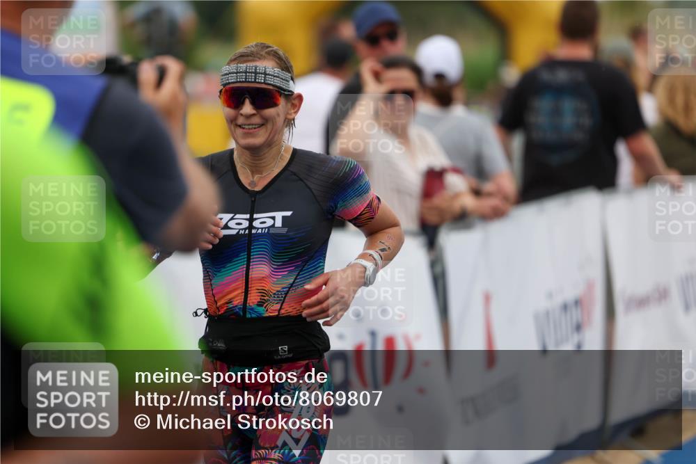 22.06.2025 - Viking Triathlon Michael Strokosch http://msf.ph/oto/8069807 22.06.2025 15:19:01 Ziel  meine-sportfotos.de
