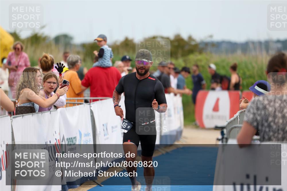 22.06.2025 - Viking Triathlon Michael Strokosch http://msf.ph/oto/8069820 22.06.2025 14:48:44 Ziel 546 meine-sportfotos.de