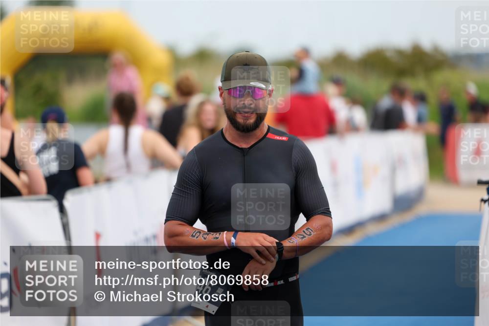 22.06.2025 - Viking Triathlon Michael Strokosch http://msf.ph/oto/8069858 22.06.2025 14:48:46 Ziel 546 meine-sportfotos.de