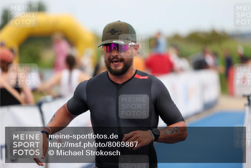22.06.2025 - Viking Triathlon Michael Strokosch http://msf.ph/oto/8069867 22.06.2025 14:48:47 Ziel 546 meine-sportfotos.de