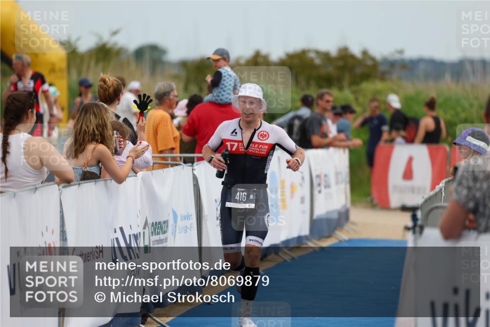 22.06.2025 - Viking Triathlon Michael Strokosch http://msf.ph/oto/8069879 22.06.2025 14:49:07 Ziel 416 meine-sportfotos.de