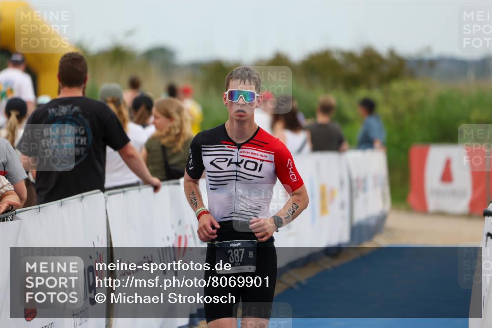 22.06.2025 - Viking Triathlon Michael Strokosch http://msf.ph/oto/8069901 22.06.2025 15:19:39 Ziel 21, 387 meine-sportfotos.de