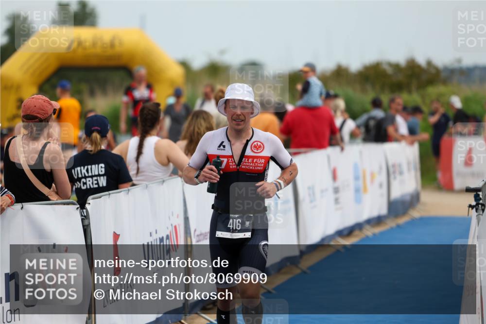 22.06.2025 - Viking Triathlon Michael Strokosch http://msf.ph/oto/8069909 22.06.2025 14:49:09 Ziel 416 meine-sportfotos.de