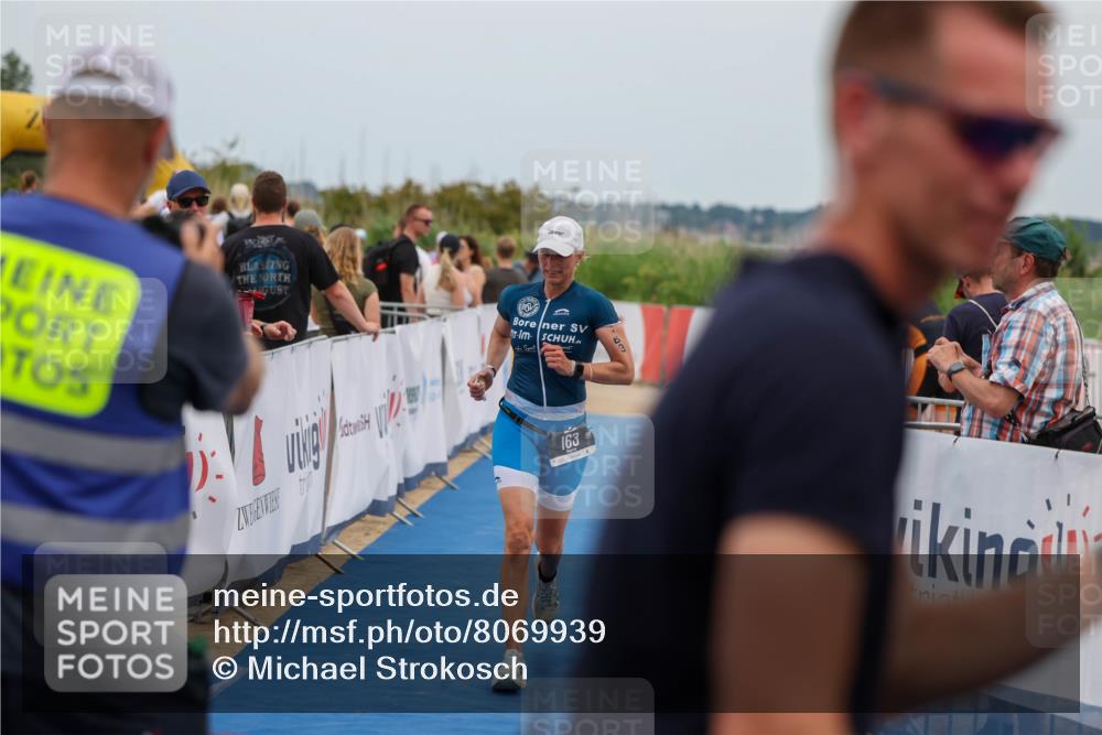 22.06.2025 - Viking Triathlon Michael Strokosch http://msf.ph/oto/8069939 22.06.2025 15:20:50 Ziel 163 meine-sportfotos.de