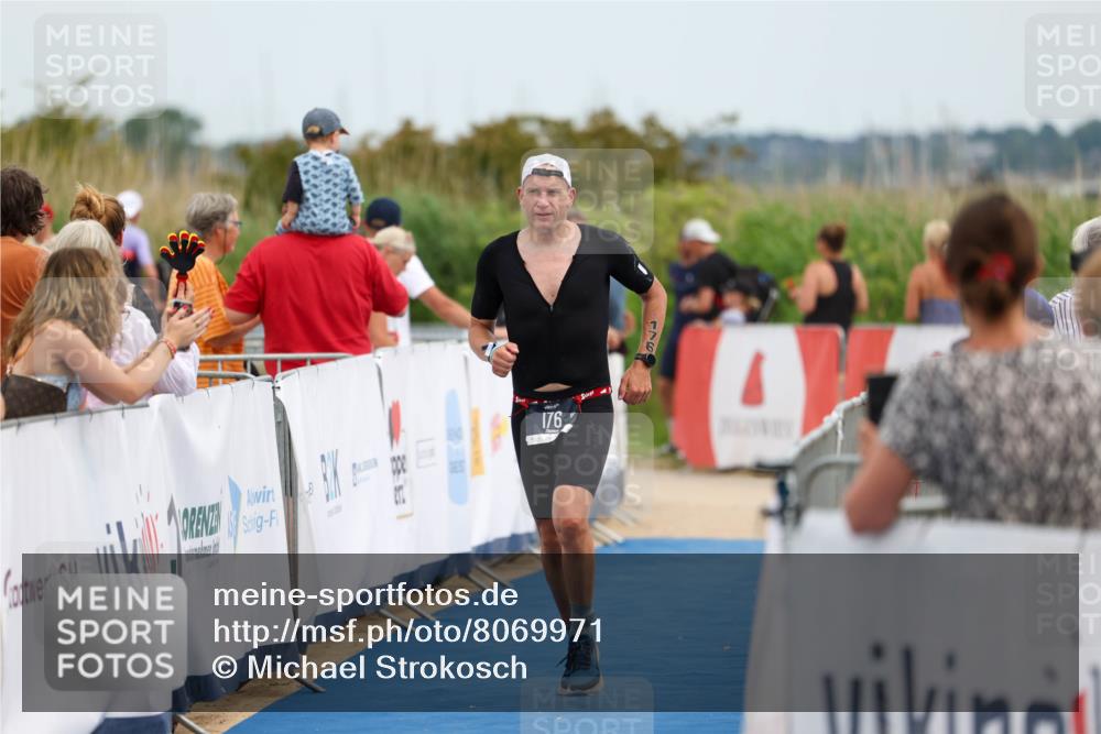 22.06.2025 - Viking Triathlon Michael Strokosch http://msf.ph/oto/8069971 22.06.2025 14:49:34 Ziel 176 meine-sportfotos.de