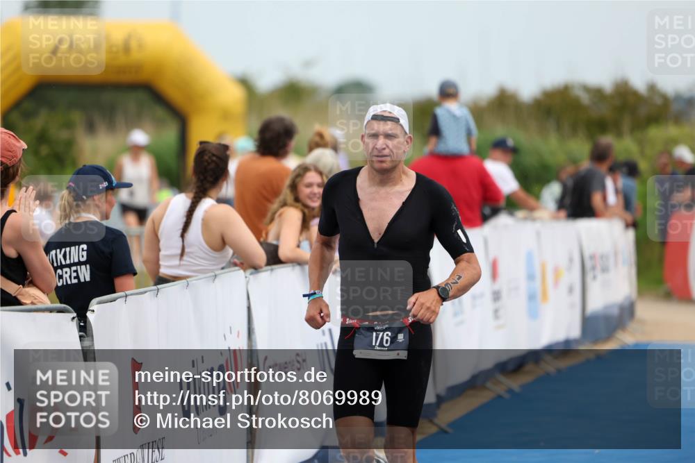 22.06.2025 - Viking Triathlon Michael Strokosch http://msf.ph/oto/8069989 22.06.2025 14:49:36 Ziel 176 meine-sportfotos.de