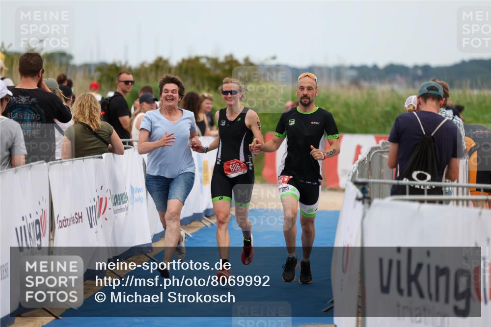 22.06.2025 - Viking Triathlon Michael Strokosch http://msf.ph/oto/8069992 22.06.2025 15:21:34 Ziel 606 meine-sportfotos.de