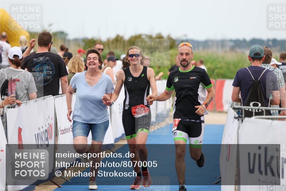 22.06.2025 - Viking Triathlon Michael Strokosch http://msf.ph/oto/8070005 22.06.2025 15:21:35 Ziel 606 meine-sportfotos.de