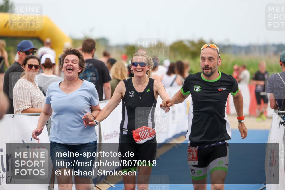 22.06.2025 - Viking Triathlon Michael Strokosch http://msf.ph/oto/8070018 22.06.2025 15:21:36 Ziel 606 meine-sportfotos.de