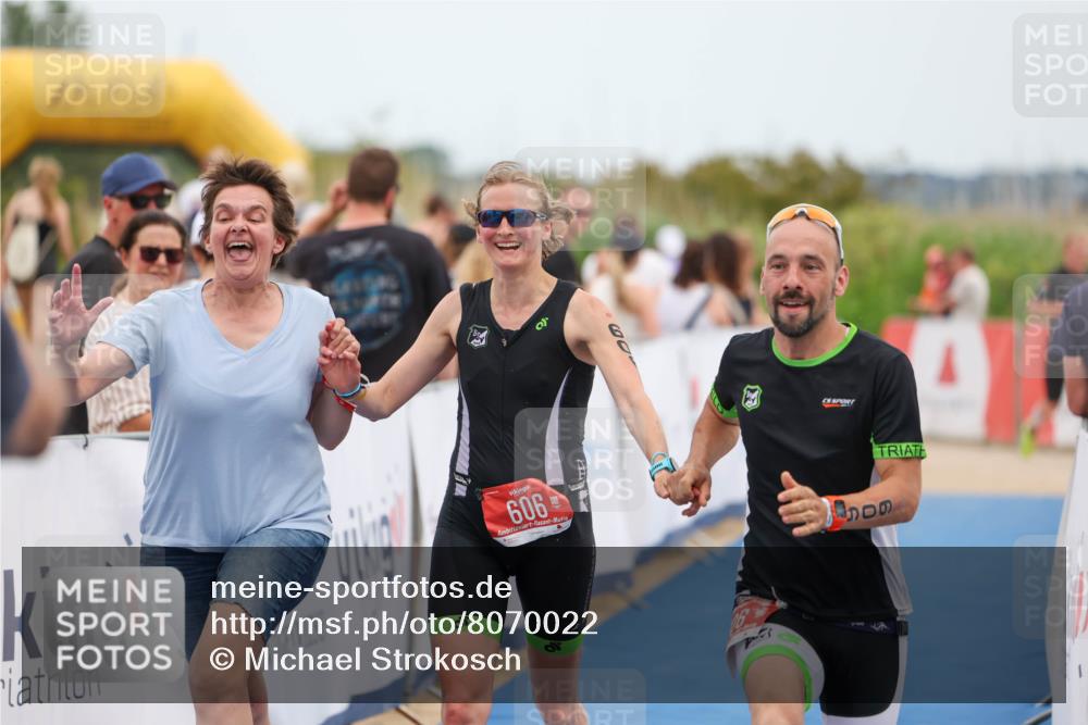 22.06.2025 - Viking Triathlon Michael Strokosch http://msf.ph/oto/8070022 22.06.2025 15:21:36 Ziel 606 meine-sportfotos.de