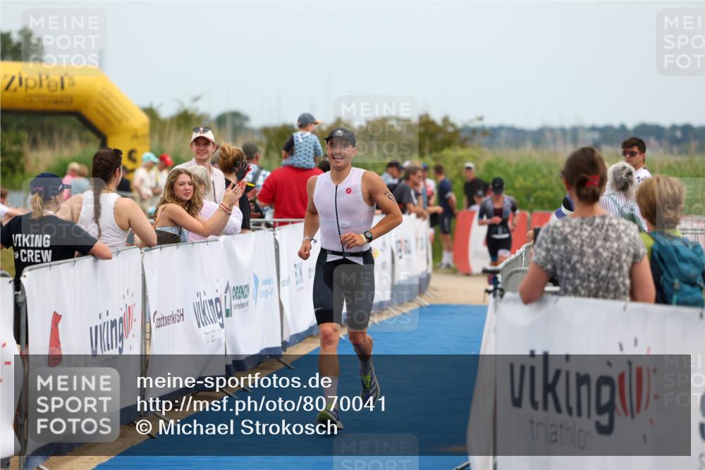 22.06.2025 - Viking Triathlon Michael Strokosch http://msf.ph/oto/8070041 22.06.2025 14:51:13 Ziel 12, 407 meine-sportfotos.de