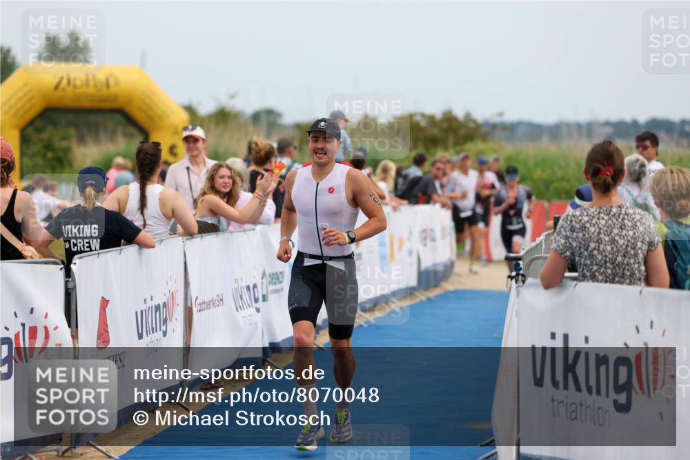 22.06.2025 - Viking Triathlon Michael Strokosch http://msf.ph/oto/8070048 22.06.2025 14:51:13 Ziel 12, 407 meine-sportfotos.de
