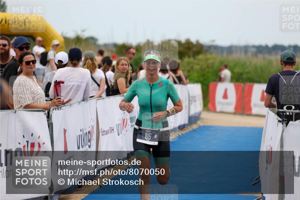 22.06.2025 - Viking Triathlon Michael Strokosch http://msf.ph/oto/8070050 22.06.2025 15:22:23 Ziel 65 meine-sportfotos.de