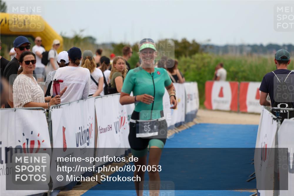 22.06.2025 - Viking Triathlon Michael Strokosch http://msf.ph/oto/8070053 22.06.2025 15:22:23 Ziel 65 meine-sportfotos.de
