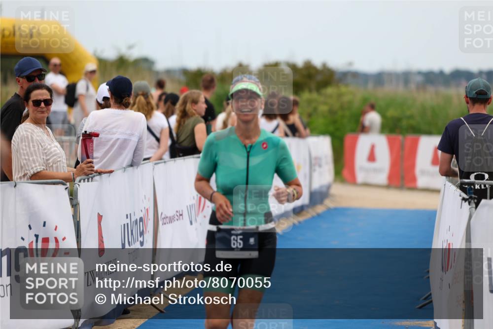 22.06.2025 - Viking Triathlon Michael Strokosch http://msf.ph/oto/8070055 22.06.2025 15:22:23 Ziel 65 meine-sportfotos.de