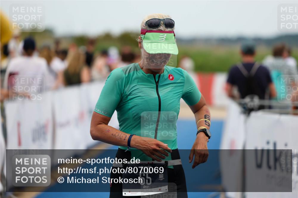 22.06.2025 - Viking Triathlon Michael Strokosch http://msf.ph/oto/8070069 22.06.2025 15:22:25 Ziel 65 meine-sportfotos.de