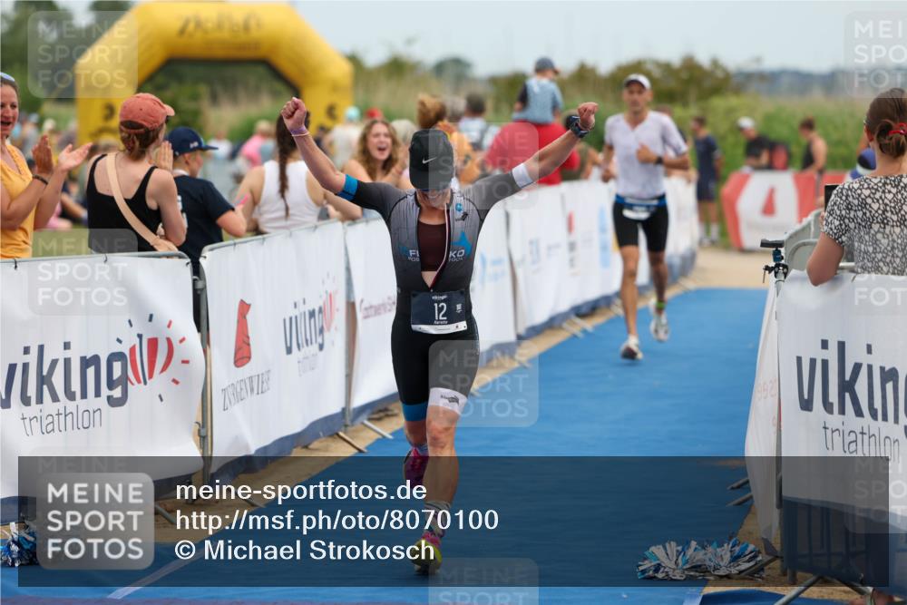 22.06.2025 - Viking Triathlon Michael Strokosch http://msf.ph/oto/8070100 22.06.2025 14:51:18 Ziel 12, 407, 555 meine-sportfotos.de