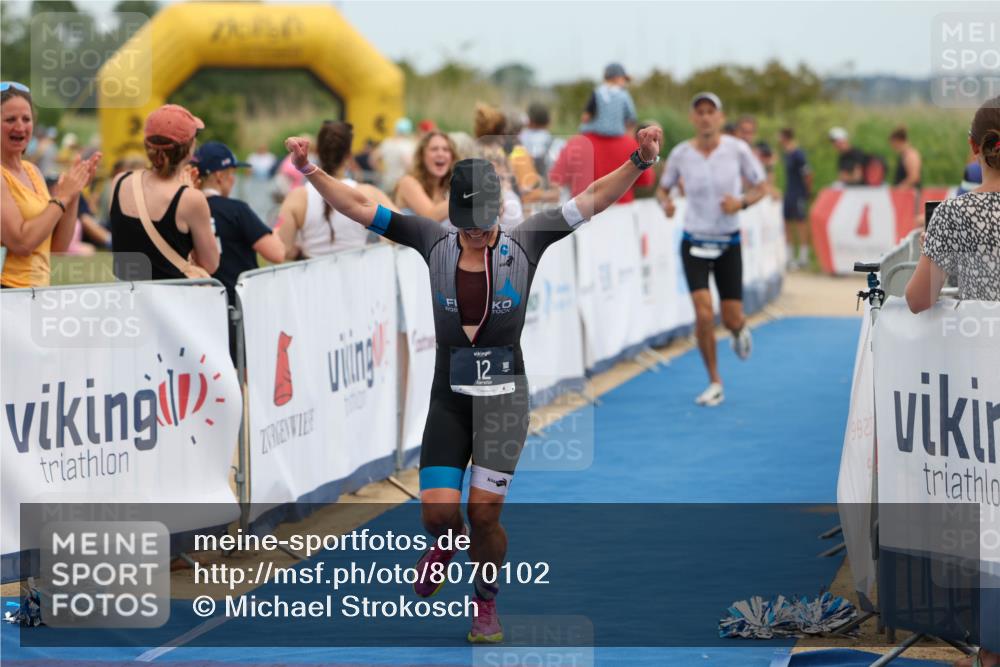 22.06.2025 - Viking Triathlon Michael Strokosch http://msf.ph/oto/8070102 22.06.2025 14:51:18 Ziel 12, 407, 555 meine-sportfotos.de