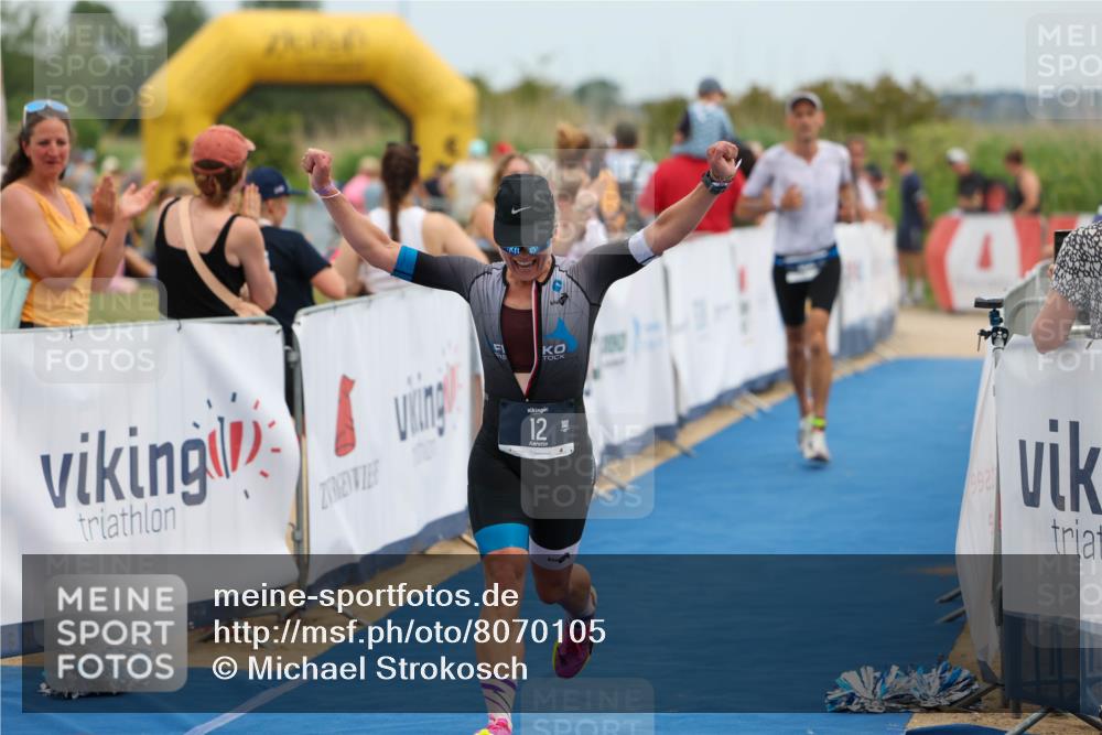 22.06.2025 - Viking Triathlon Michael Strokosch http://msf.ph/oto/8070105 22.06.2025 14:51:19 Ziel 12, 407, 555 meine-sportfotos.de