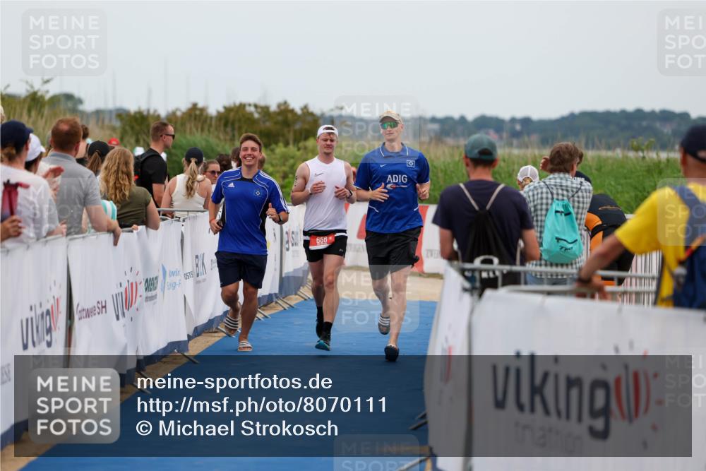 22.06.2025 - Viking Triathlon Michael Strokosch http://msf.ph/oto/8070111 22.06.2025 15:22:54 Ziel 658 meine-sportfotos.de