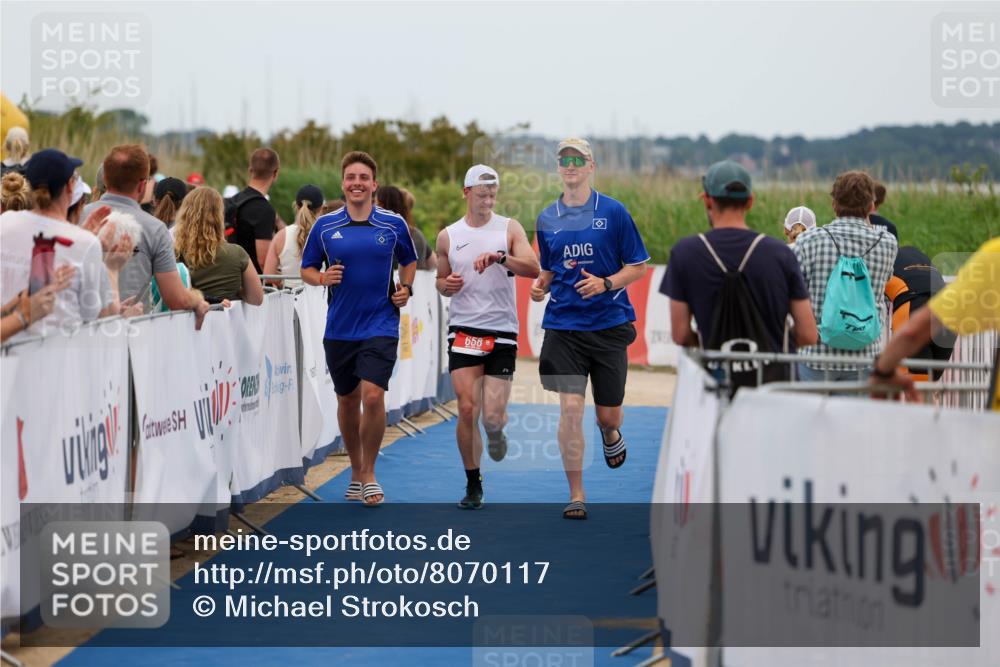 22.06.2025 - Viking Triathlon Michael Strokosch http://msf.ph/oto/8070117 22.06.2025 15:22:54 Ziel 658 meine-sportfotos.de