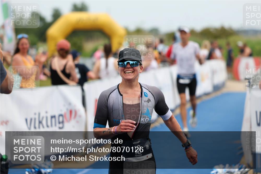 22.06.2025 - Viking Triathlon Michael Strokosch http://msf.ph/oto/8070126 22.06.2025 14:51:20 Ziel 12, 555 meine-sportfotos.de