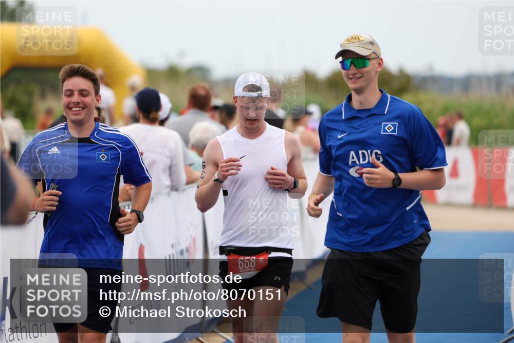 22.06.2025 - Viking Triathlon Michael Strokosch http://msf.ph/oto/8070151 22.06.2025 15:22:57 Ziel 658 meine-sportfotos.de