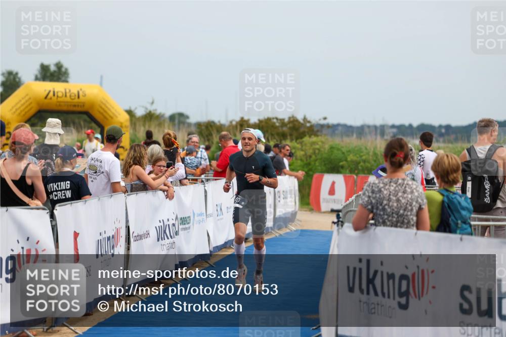 22.06.2025 - Viking Triathlon Michael Strokosch http://msf.ph/oto/8070153 22.06.2025 14:53:05 Ziel 40 meine-sportfotos.de