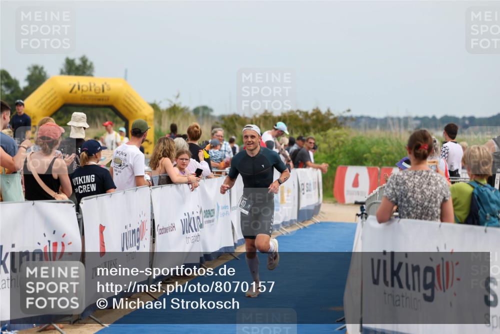 22.06.2025 - Viking Triathlon Michael Strokosch http://msf.ph/oto/8070157 22.06.2025 14:53:05 Ziel 40 meine-sportfotos.de