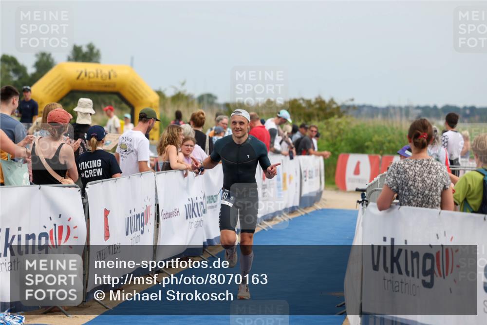 22.06.2025 - Viking Triathlon Michael Strokosch http://msf.ph/oto/8070163 22.06.2025 14:53:06 Ziel 40 meine-sportfotos.de