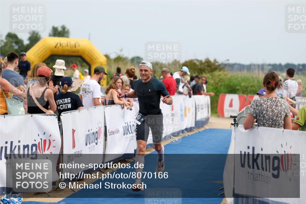 22.06.2025 - Viking Triathlon Michael Strokosch http://msf.ph/oto/8070166 22.06.2025 14:53:06 Ziel 40 meine-sportfotos.de