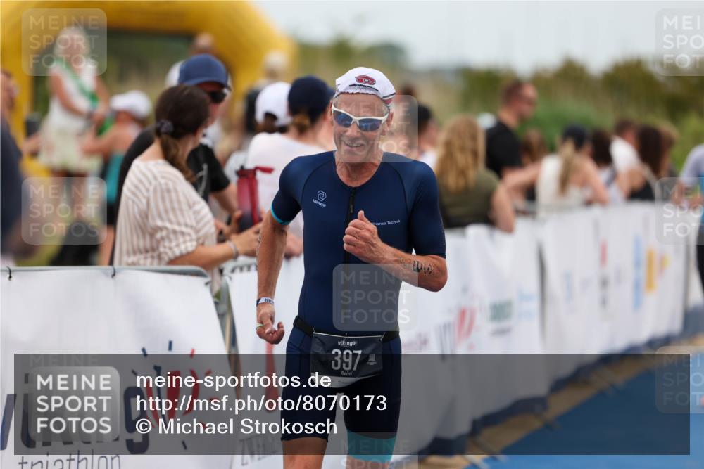 22.06.2025 - Viking Triathlon Michael Strokosch http://msf.ph/oto/8070173 22.06.2025 15:23:16 Ziel 158, 397 meine-sportfotos.de