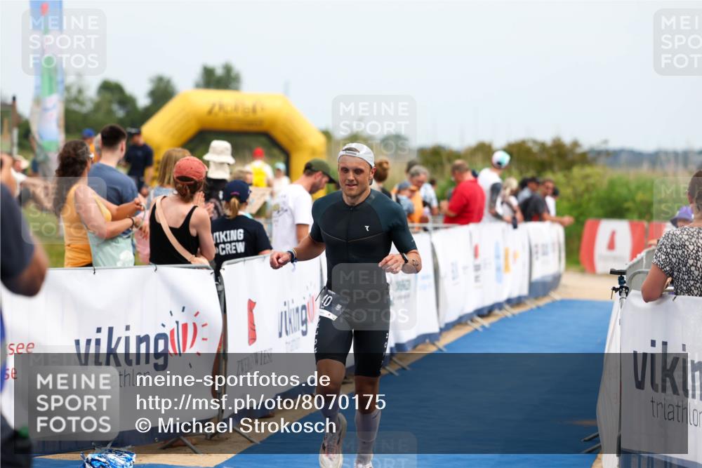 22.06.2025 - Viking Triathlon Michael Strokosch http://msf.ph/oto/8070175 22.06.2025 14:53:06 Ziel 40 meine-sportfotos.de