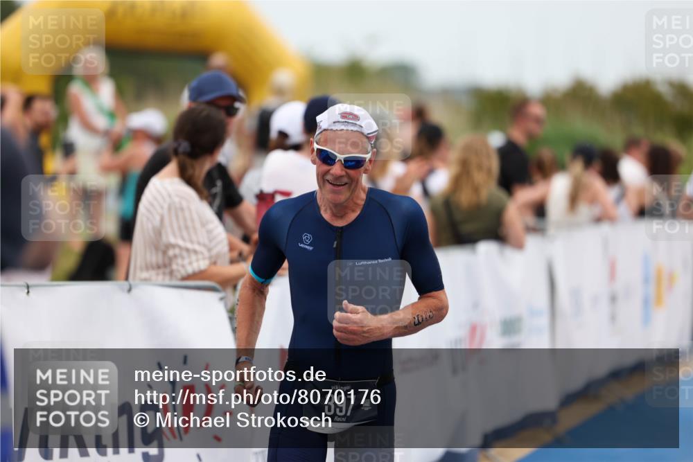 22.06.2025 - Viking Triathlon Michael Strokosch http://msf.ph/oto/8070176 22.06.2025 15:23:16 Ziel 158, 397 meine-sportfotos.de