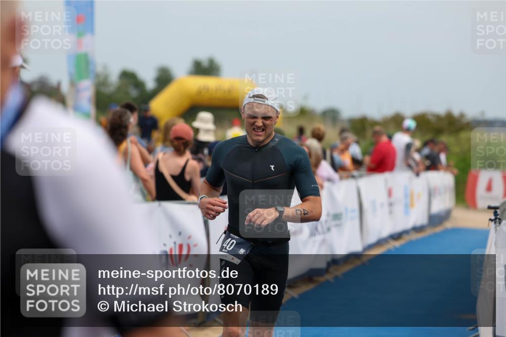 22.06.2025 - Viking Triathlon Michael Strokosch http://msf.ph/oto/8070189 22.06.2025 14:53:07 Ziel 40 meine-sportfotos.de