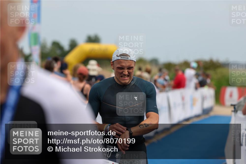 22.06.2025 - Viking Triathlon Michael Strokosch http://msf.ph/oto/8070199 22.06.2025 14:53:08 Ziel 40 meine-sportfotos.de