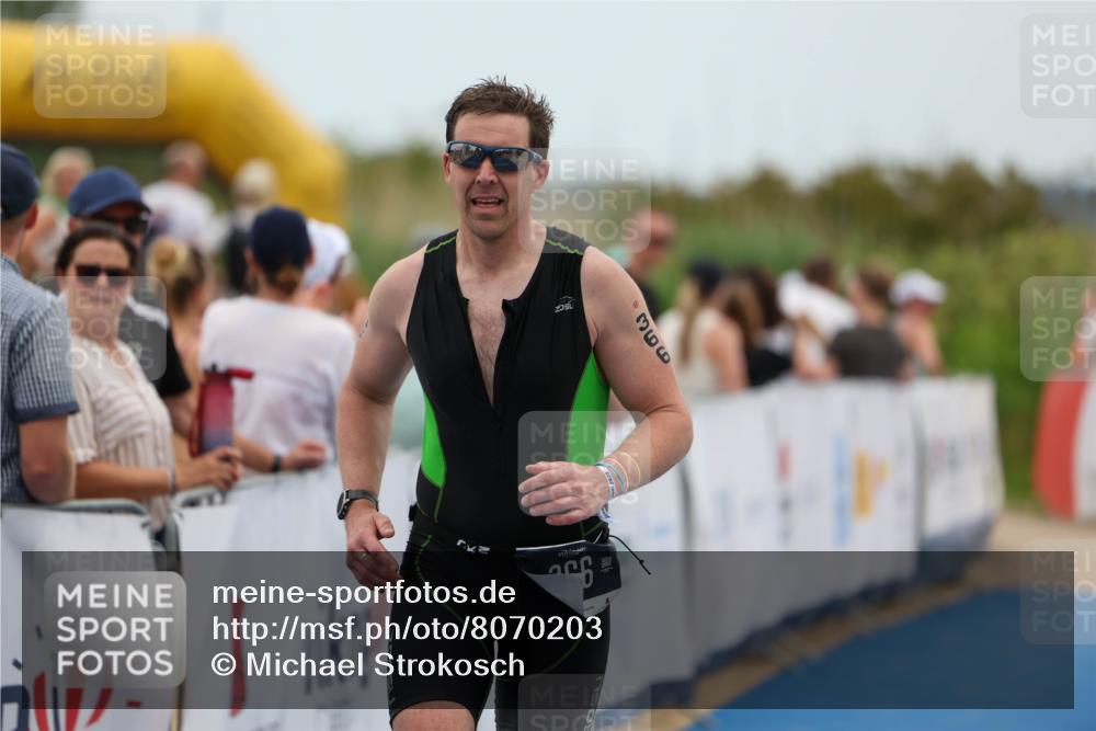 22.06.2025 - Viking Triathlon Michael Strokosch http://msf.ph/oto/8070203 22.06.2025 15:24:10 Ziel 366, 540 meine-sportfotos.de